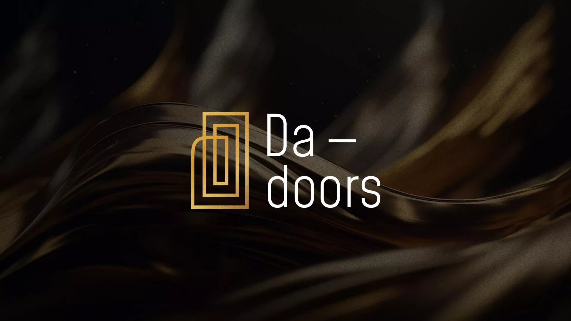 Разработка логотипа для компании «DA-DOORS» в Гудермесе